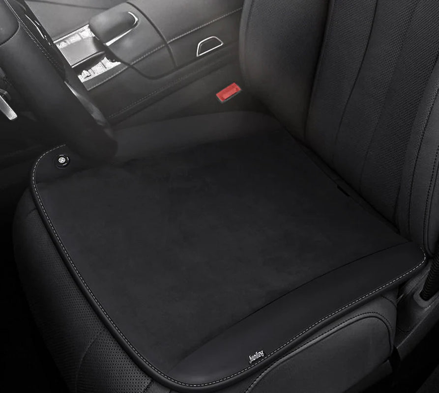 Universal 12V Car Seat Warmer Plush Heating Cushion with Graphene Tech