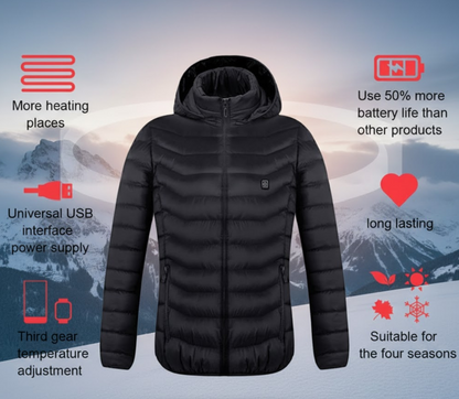 Thermal Jacket Men'S Winter Cloths