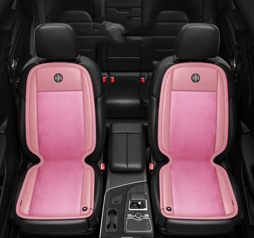 Universal 12V Car Seat Warmer Plush Heating Cushion with Graphene Tech